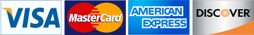 Credit cards accepted